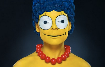 Pic/Video: The ‘real life’ Marge Simpson might give you nightmares