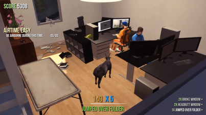 Video: The first gameplay footage from Goat Simulator is here… and it’s incredible