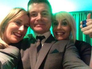 Brian O’Driscoll poses for the 140-cap selfie