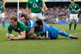 Video: Andrew Trimble’s try after more great handling from the man himself