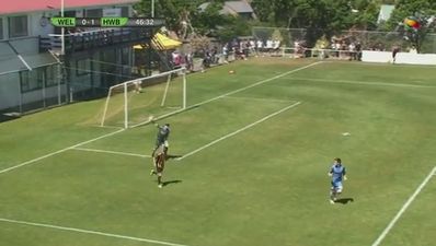 Video: Hilarious goalkeeper howler leads to goal in New Zealand