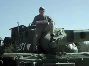 Video: Just Arnold Schwarzenegger crushing a load of sh*t in his giant tank