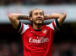 Bendtner goes berserk after bender in Copenhagen