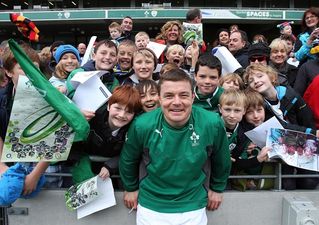 Picture: These two lads ran into BOD on the town and snapped a selfie with the man himself