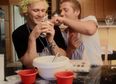 Video: Two Swedish guys try and bake a cake while being subjected to minor electric shocks