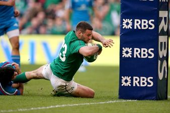 Tweet of the day: Fergus McFadden thanks Ireland supporters for the reception he got yesterday