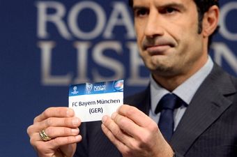 Pic: The first fake draw for the Champions League quarter-finals has landed