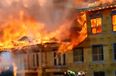 Video: Fire crews stage incredibly dramatic rescue of construction worker from burning apartment building in Texas