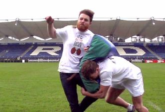 Video: Watch Leinster’s up-and-coming stars make bits of a ginger hipster