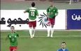 Video: Syrian footballer scores with an incredible backheel over his head from 30 yards