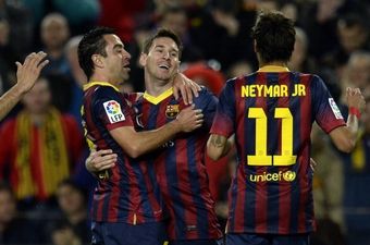 Pic: Messi, Xavi, Iniesta and Neymar get The Simpsons treatment