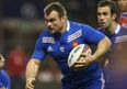 French prop Nicolas Mas walks out of press conference
