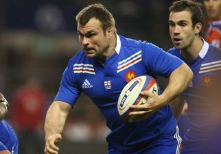 French prop Nicolas Mas walks out of press conference