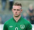 Manchester United tweet praise for Sam Byrne after his brace for Ireland’s U19s today