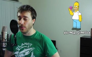 Video: 33 characters from The Simpsons expertly impersonated in just five minutes