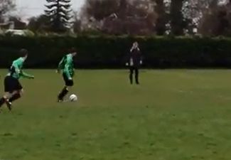 Video: Officially the worst panenka penalty of all time was taken in Dublin at the weekend