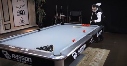 Video: Check out these class snooker trick shots