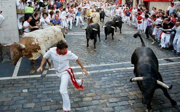 Take a thrilling trip to Pamplona for the Bull Run in July