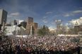 Pic: There was a giant smoke cloud at the marijuana rally in Denver yesterday