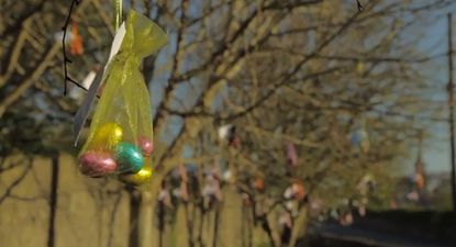 Video: Kilrush woke up this morning to find 30,000 Easter eggs distributed around the town