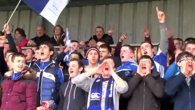 Video: Fans of Good Counsel College New Ross’ GAA team have a fantastic repertoire of chants