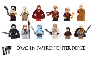 Pics: “Dragon Sword Fighter Force” is the unofficial LEGO set Game of Thrones fans have been waiting for