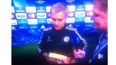 Vine: TV3’s Trevor Welch gave Jose Mourinho a packet of custard creams after their post-match interview