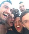 Pic: The Leicester City celebratory selfie as promotion to the Premier League is confirmed