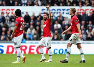 Vine: Juan Mata grabs a brace as Man United batter Newcastle United