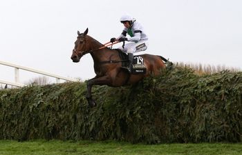 Pineau De Re wins the Grand National ahead of Balthazar King and Double Seven