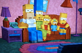 Video: The Simpsons meets Minecraft in the latest couch gag mash-up