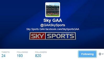 Is this the real Sky GAA Twitter account?