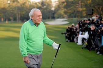 Pic: Arnold Palmer being a stud is the best picture of the US Masters so far