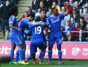 Vine: The Demba Ba goal that keeps Chelsea firmly in the title race