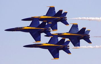 Video: Watch as the US Navy’s Blue Angels fly unbelievably close to each other