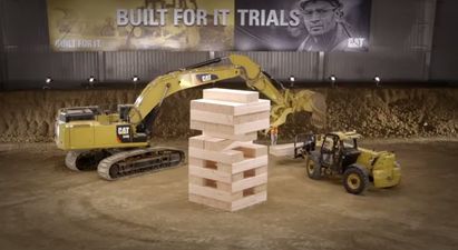 Video: Watch the world’s largest board game unfold using diggers and forklifts