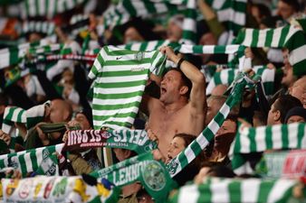 Pic: Celtic fans unfurl huge banner to tell Leigh Griffiths how he should behave