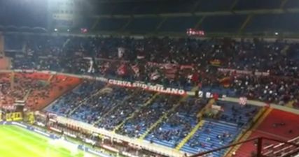 Video: Milan fans pay tribute to Hillsborough victims with a rendition of You’ll Never Walk Alone