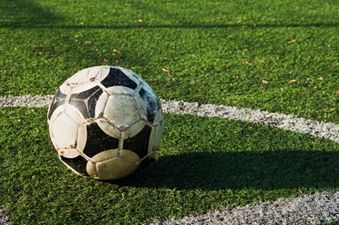 PICS: A pitch in Donegal really felt the brunt of the rain today