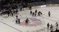 Video: Cops and firefighters have a 25-minute brawl at charity ice-hockey game