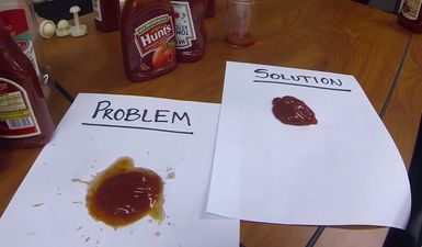 Video: No more ‘watery-ketchup’ thanks to this 3D-printed lid