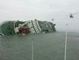 Pics: Rescue efforts continue on sinking ferry off the South Korean coast