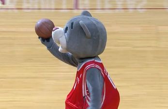 Video: Brilliant show of generosity as NBA fan catches autographed ball and gives it to nearby kid