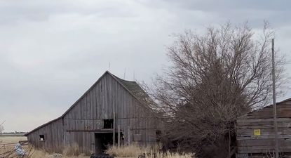 Video: It’s not every day you see an exploding barn, is it?