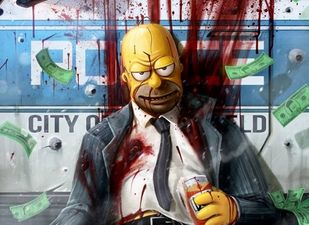 Gallery: Check out these terrifying images of your favourite cartoon characters brilliantly redrawn as psycho killers