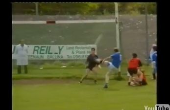 Video: Clip of 1993 North Mayo Junior football final contains one of the all-time great misses