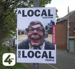 Pic of the day: 4FM realise this is a local election, for local people