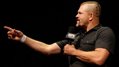 Here’s UFC legend Chuck Liddell wearing an Irish jersey