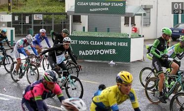 Pic: Paddy Power put up clean urine stand as the Giro d’Italia moves through Ireland