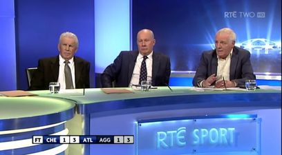 Video: The RTÉ panel stick the boot into Mourinho after Chelsea’s Champions League exit